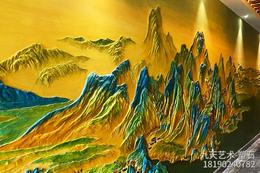 貼在墻面的假山造型叫什么？