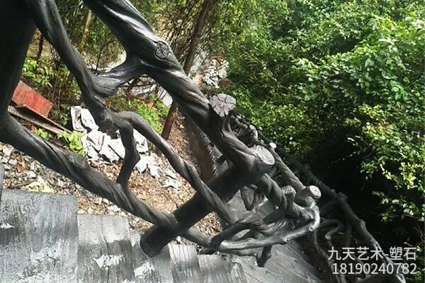 水泥樹(shù)藤景觀(guān)圍欄