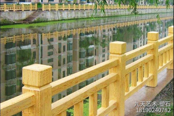 河道水泥景觀(guān)欄桿