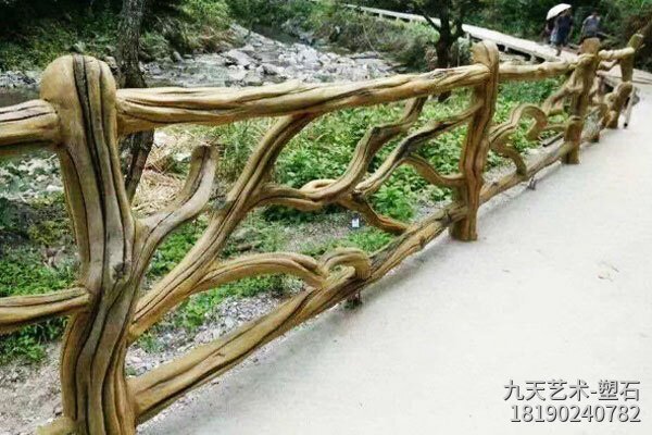 水泥樹(shù)藤景觀(guān)柵欄