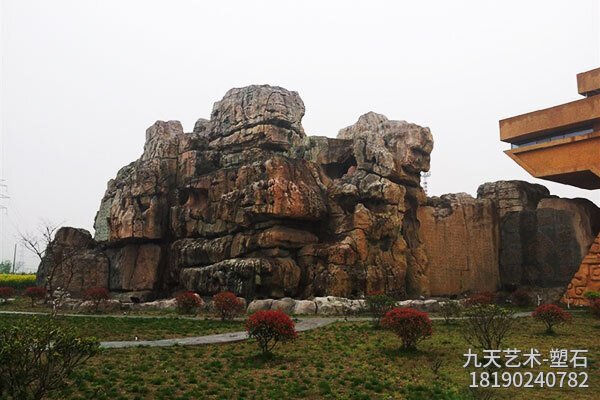 旅游景區人工假山造景