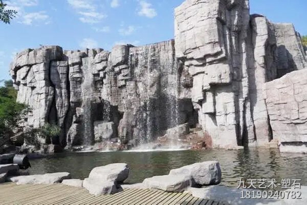 人工假山水景景觀(guān)