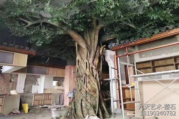 室內水泥直塑仿真樹(shù)
