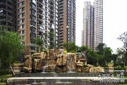 園林小區塑石假山景觀(guān)