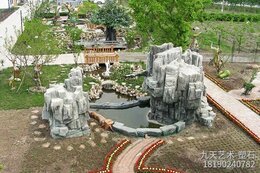 生態(tài)園區人造假山景觀(guān)