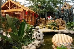 室內生態(tài)仿真假山景觀(guān)