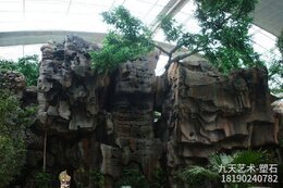 室內生態(tài)園林假山景觀(guān)