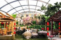 室內生態(tài)塑石假山景觀(guān)
