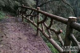 水泥樹(shù)藤景觀(guān)欄桿