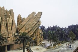 旅游景區塑石假山造景