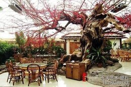 室內水泥假樹(shù)生態(tài)景觀(guān)