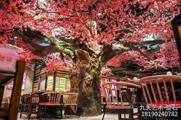 室內水泥塑假樹(shù)花樹(shù)