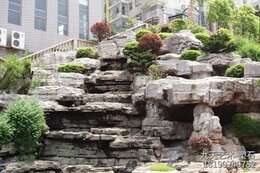 生態(tài)園區人工假山景觀(guān)