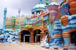 游樂(lè )園水泥雕塑景觀(guān)大門(mén)