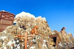 游樂(lè )園虎山假山